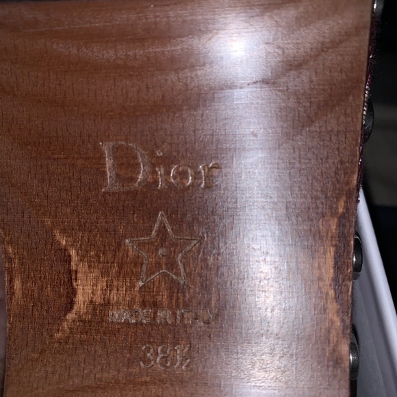 100% Authentic BNIB Diorquake Canvas Clogs. 38.5 - Picture 11 of 11